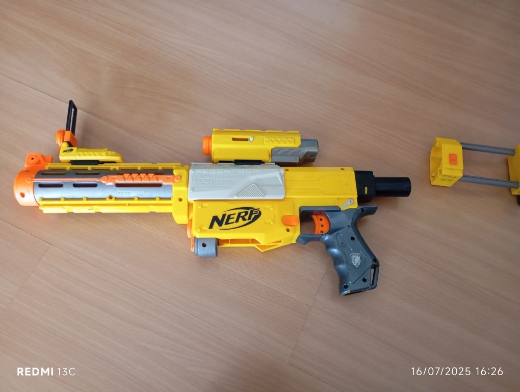 Pistola/espingarda nerf crianca