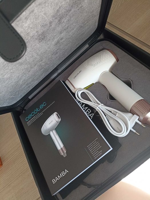 Cecotec Depiladora de luz pulsada Bamba SkinCare IPL Gun