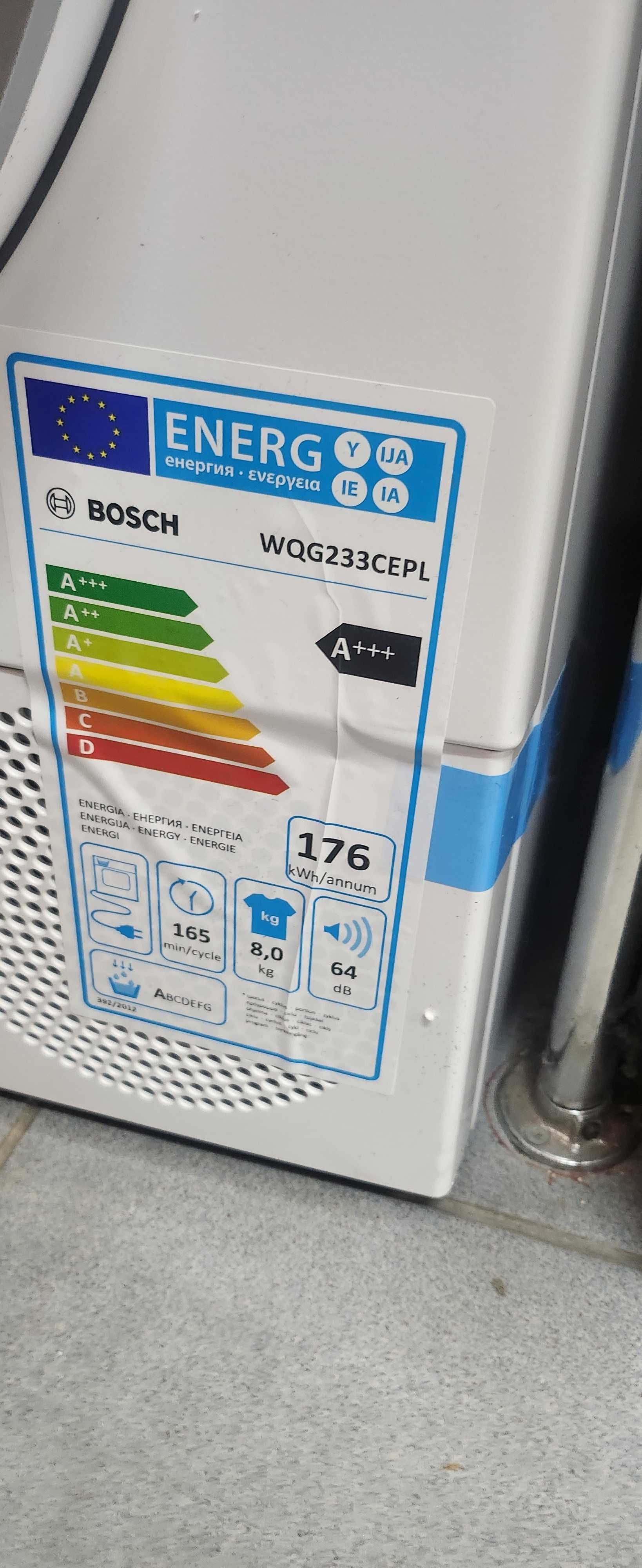 JANKI, ul. WSPÓLNA 6 Suszarka Bosch WQG233CEPL