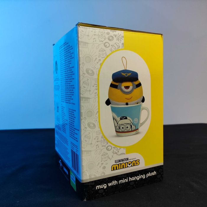 Minionki zestaw prezentowy. Maskotka i miska.