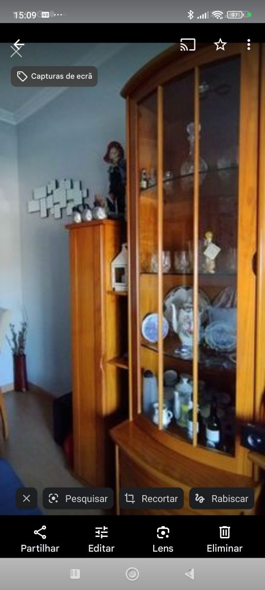 Móvel de sala em pinho