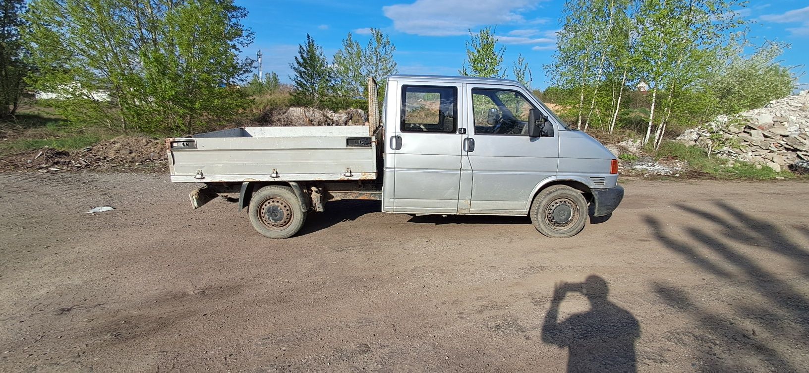 Paka , skrzynia VW T4 dobel