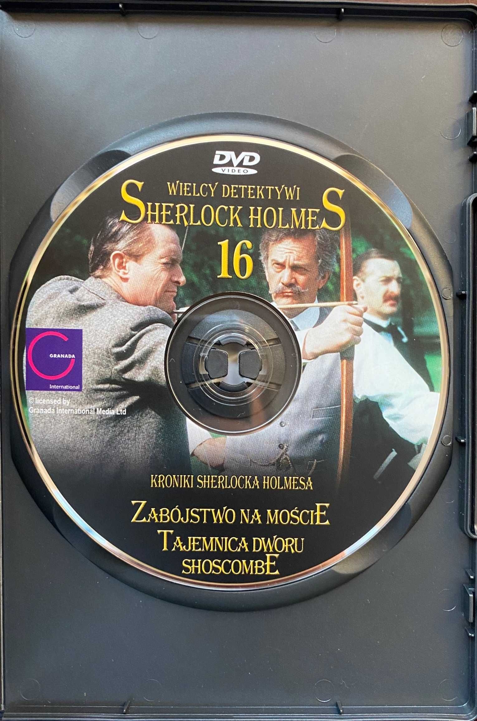 Film DVD SHERLOCK HOLMES - Zabójstwo Na Moście