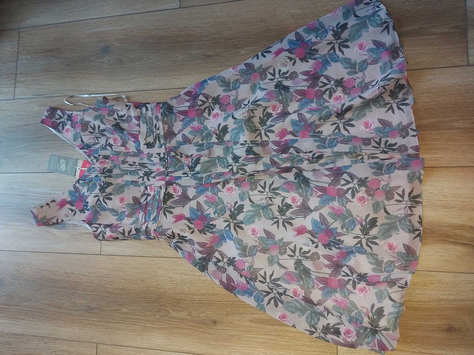 Elegancka sukienka Monsoon nowa z metkami rozmiar 38