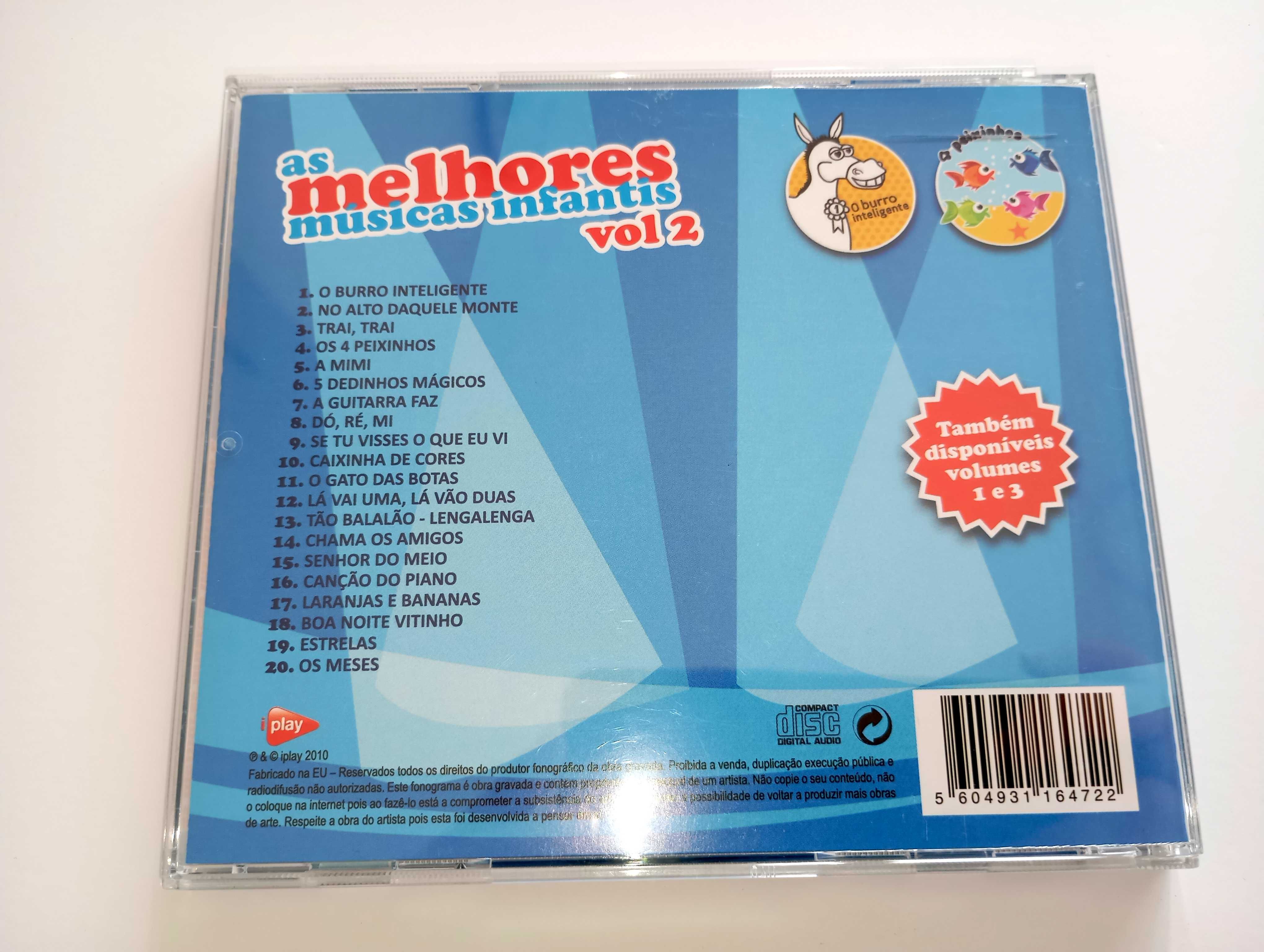 CD Original - AS Melhores canções Infantis Vol2