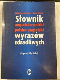 Ksiazka słownik ang.-pol po-ang. wyrazów zdradliwych. False friends