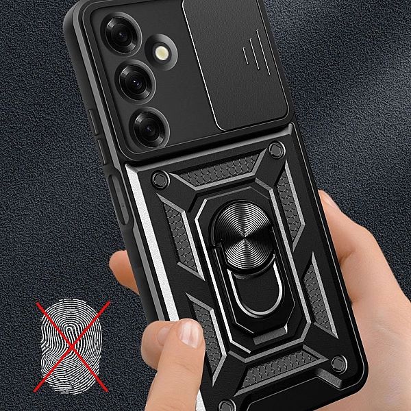 Etui Tech-Protect Camshield Pro na Samsung Galaxy M35/5G - czarne