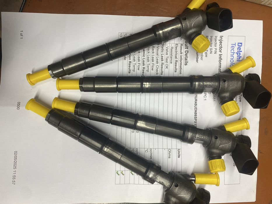 28370681 Дизельні форсунки Delphi Euro6 1.6 Skoda VW