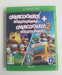 Gra Overcooked 1 & Rozgotowani 2 Xbox One Series X Xone pudełkowa

sta