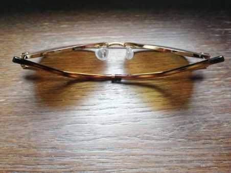 Ray-Ban, Ray-Bany, złote okulary przeciwsłoneczne VOGUE Eyewear OKAZJA