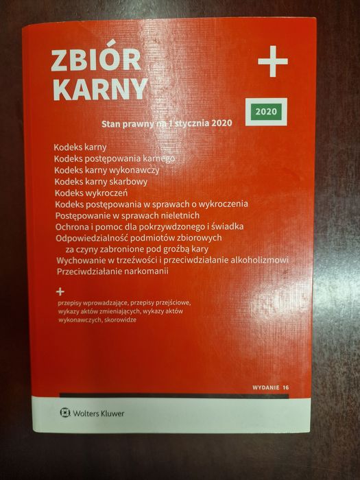 Zbiór karny Wolters Kluwer stan idealny