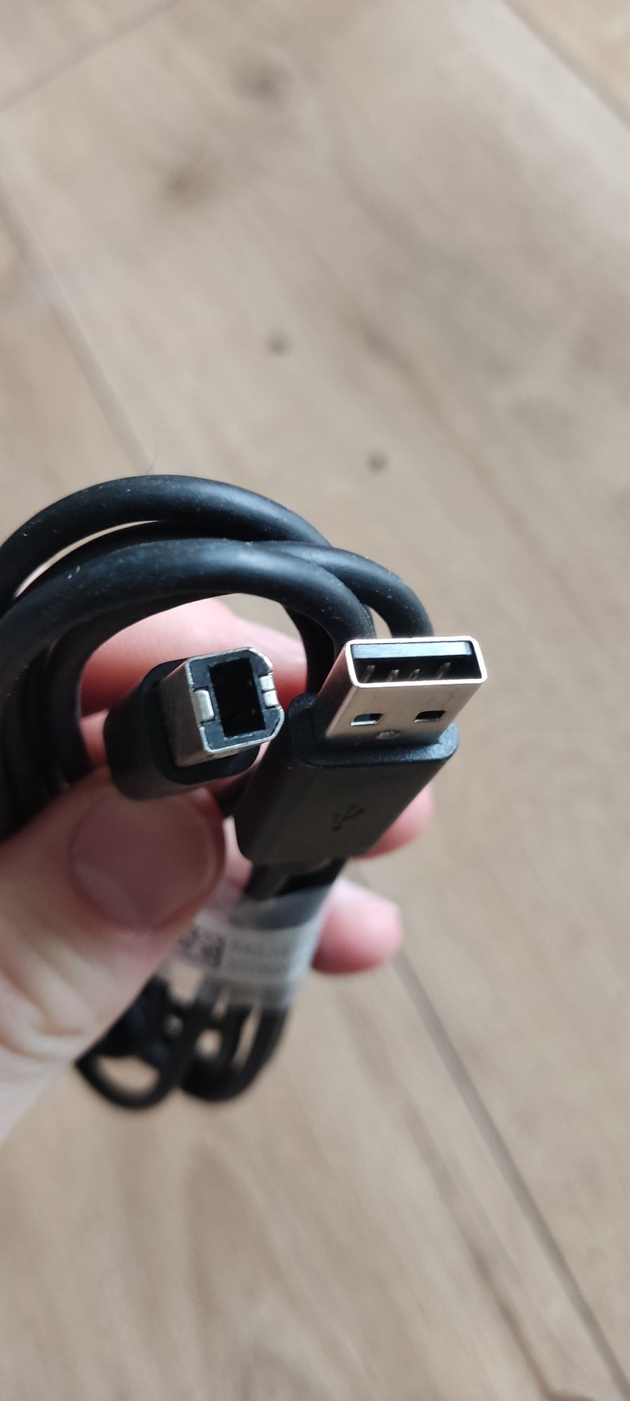 Kabel USB A – USB B (do drukarki / skanera / urządzeń peryferyjnych)