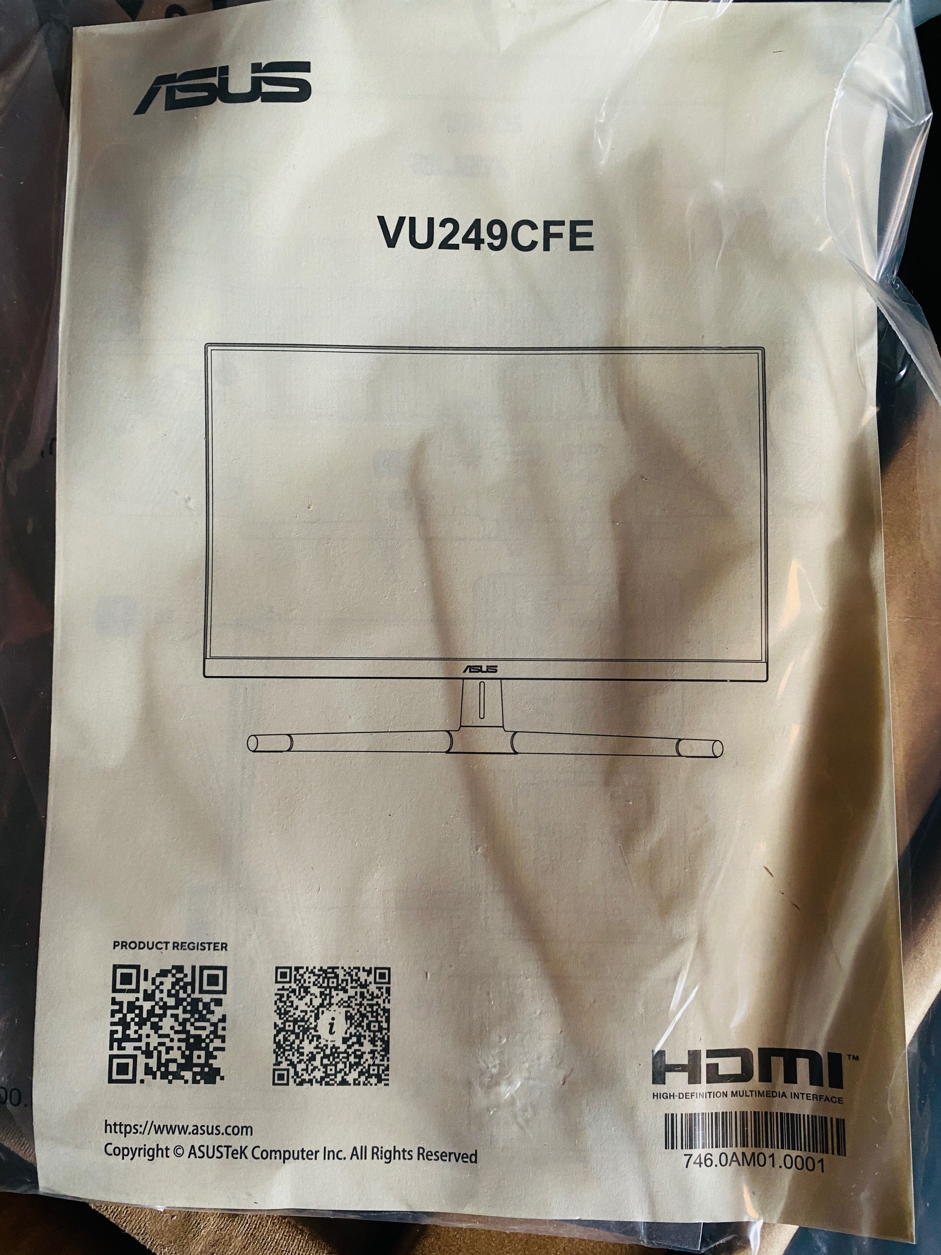 Monitor ASUS VU249CFE