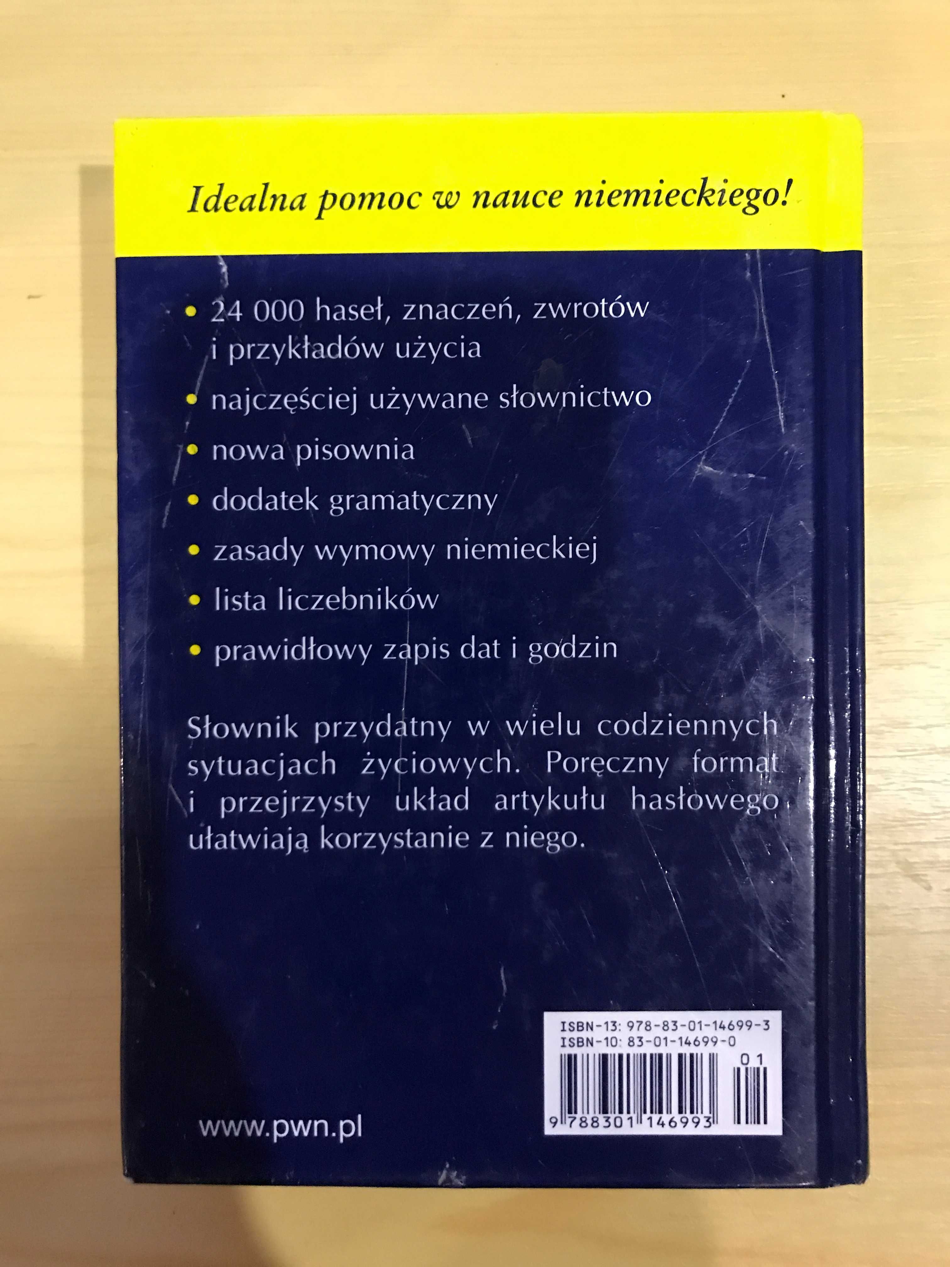 Mały słownik niemiecko-polski polsko-niemiecki PWN