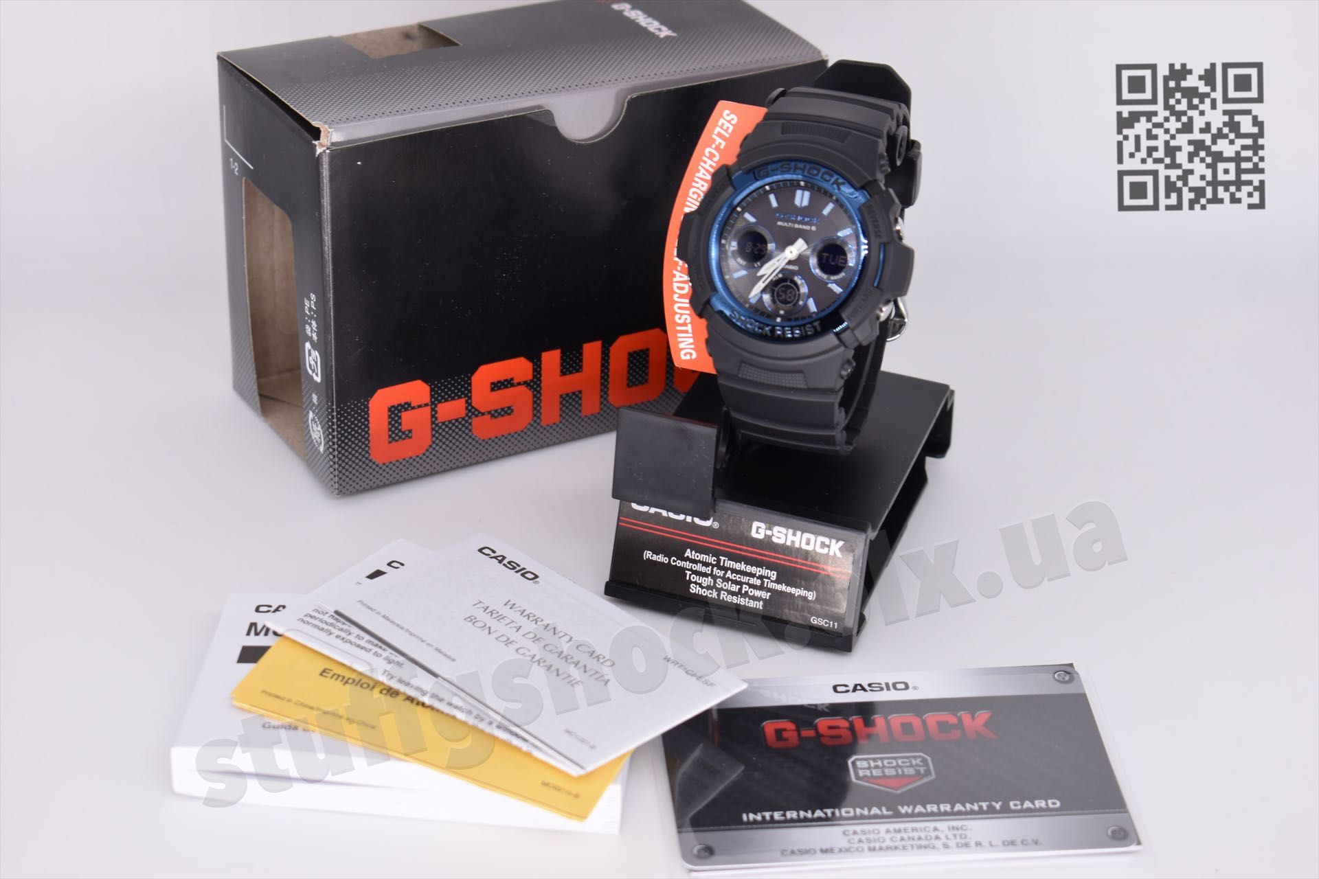 Casio G-Shock AWG-M100A-1A NEW ORIGINAL | Solar | Multiband 6