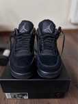 Nowość*NowyJordan4NikeAir4 BlackunisexTrampki 46