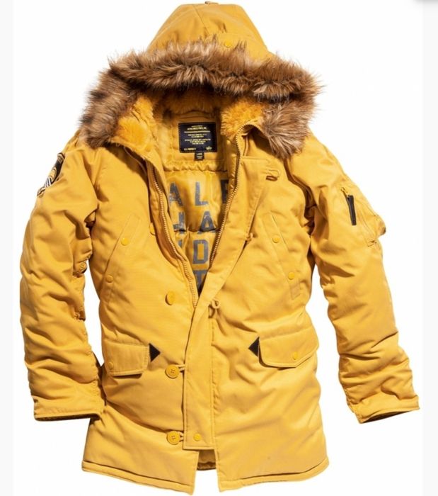 Куртка аляска Altitude Parka Alpha Industries Yellow