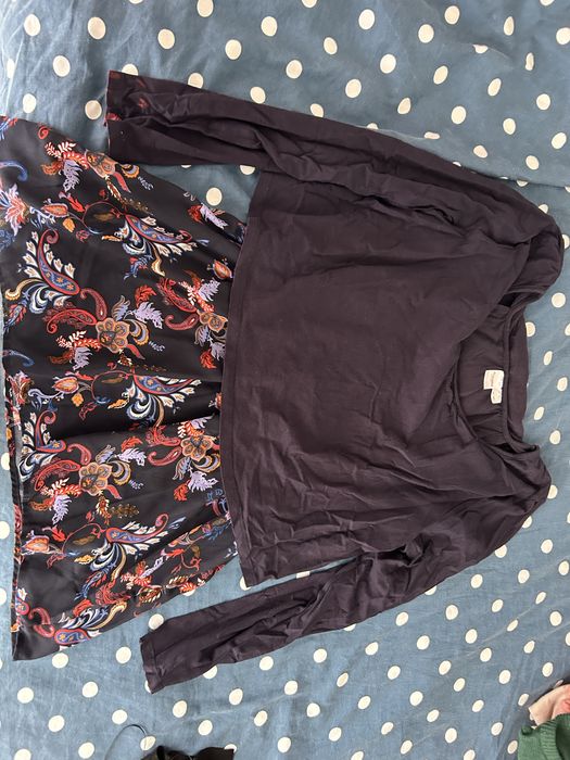 Blusa pre-mamã e de amamentacao