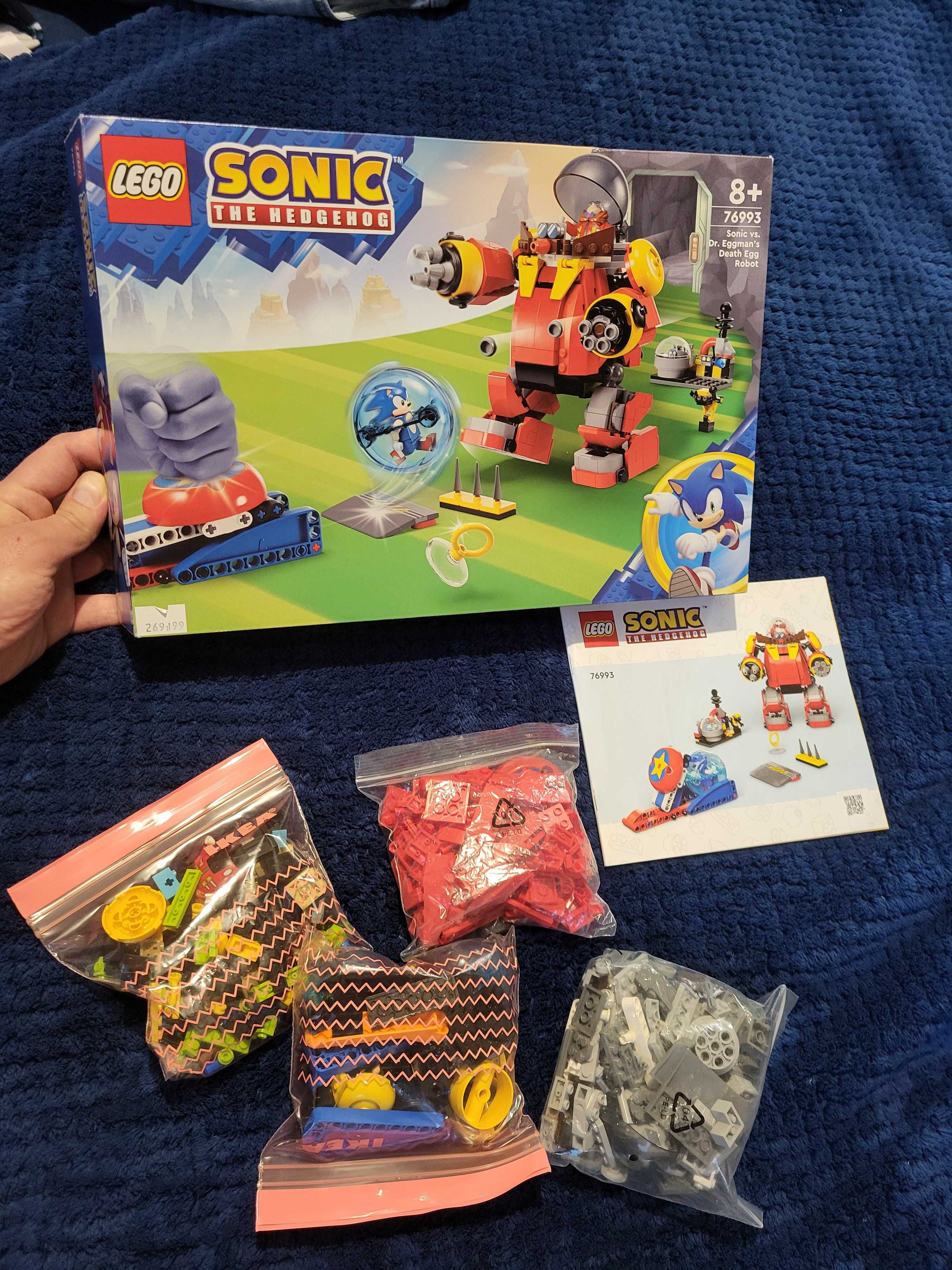 Lego Sonic vs. Dr Eggman Death Egg Robot 76993