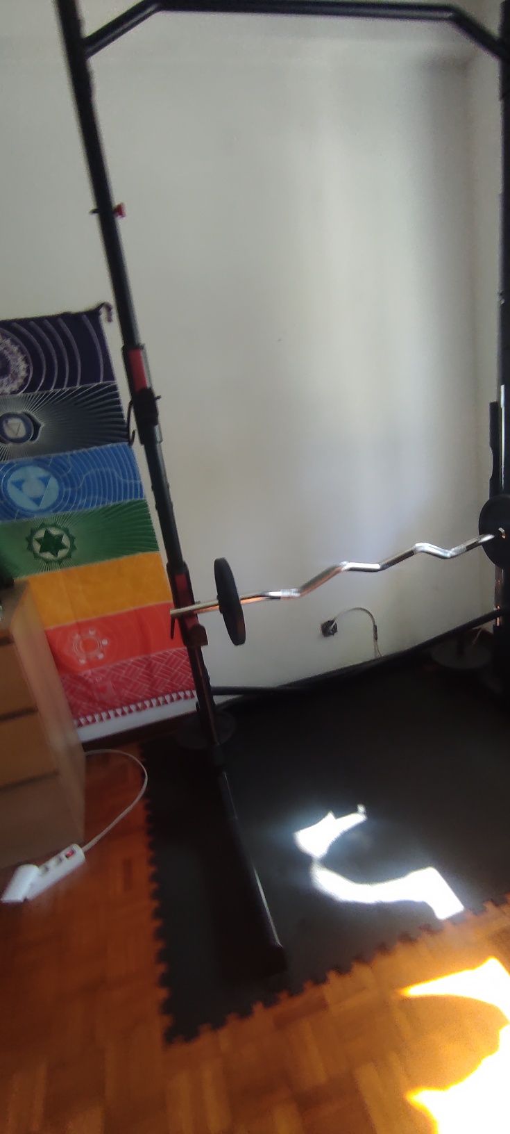 Vendo rack de musculação