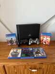 [PS4] Konsola SONY PlayStation 4 Pro 1TB + 2 Pady + 5 Gier