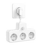 Listwa zasilająca 3 gniazda Adapter z 3x USB