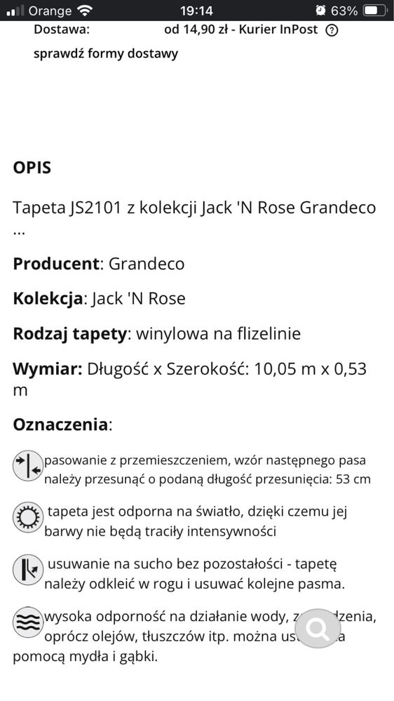 Tapeta dziecięca winylowa Grandeco life Jungle dżunga zwierzęta safari