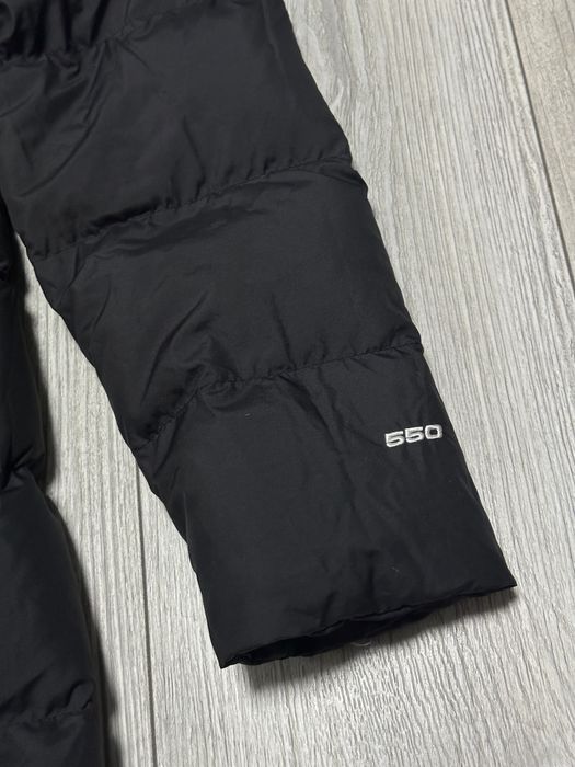 Мікропуховік пуховик The North Face 550 Black Jacket