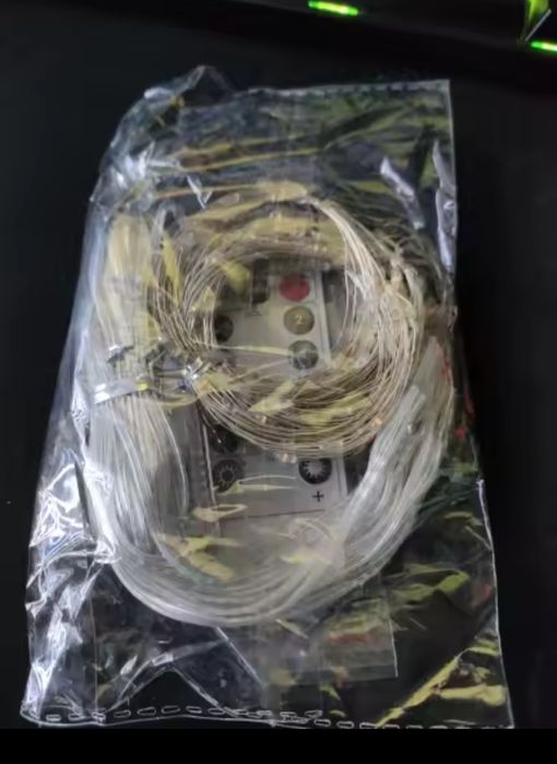 Світлодіодна гірлянда штора, 3м×2м теплий білий колір.