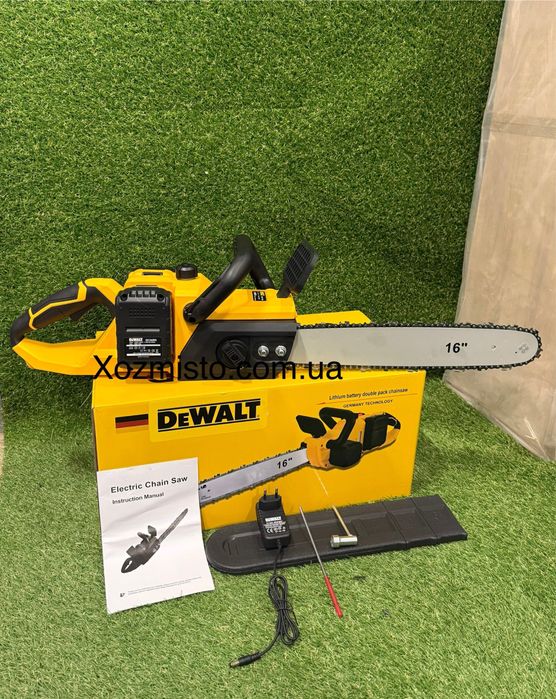 Акумуляторна безщіткова ланцюгова пила DeWalt DCM775N (48V,6Ah)