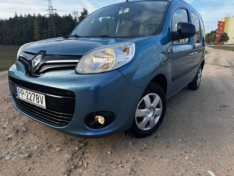 Renault Kangoo Śliczny 1,2i benzyna 2015r osobowy 144tysm