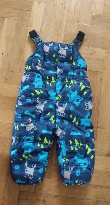 Spodnie zimowe narciarskie dla chłopca 80 cm