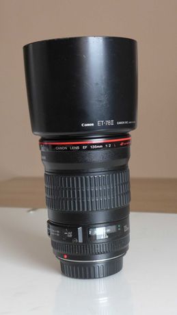 Canon EF 135 mm f/2 L USM + filtr UV