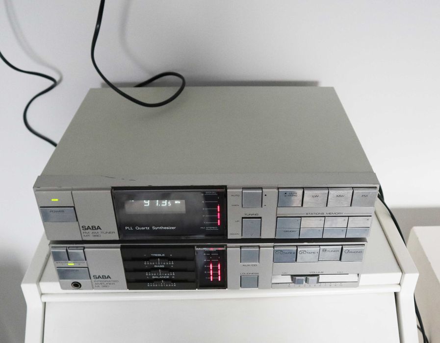 Стойка усилитель + тюнер SABA MI 380 SABA MT 380