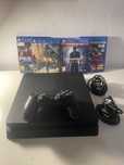 PS4 Slim 500GB + comando + 4 jogos | Excelente estado