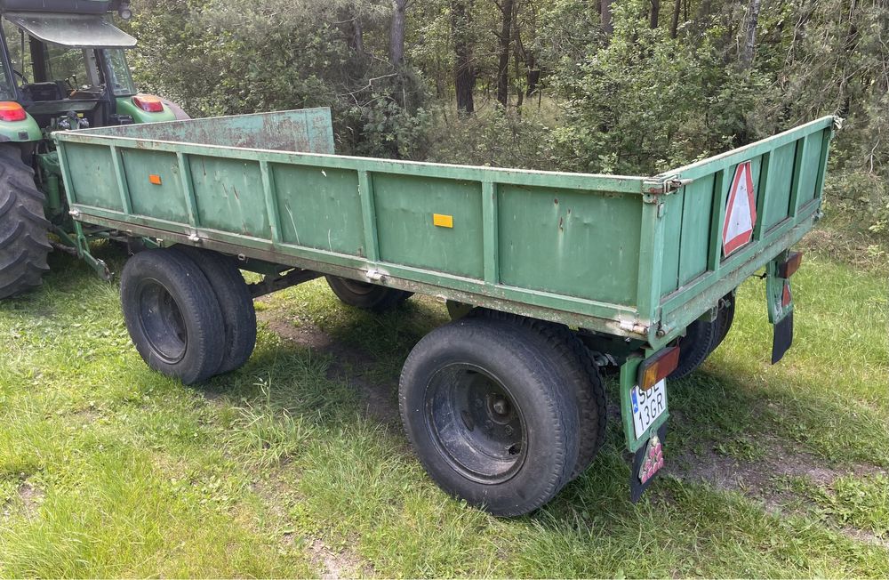 Przyczepa dwuosiowa 4.5t Autosan D44 oryginalna