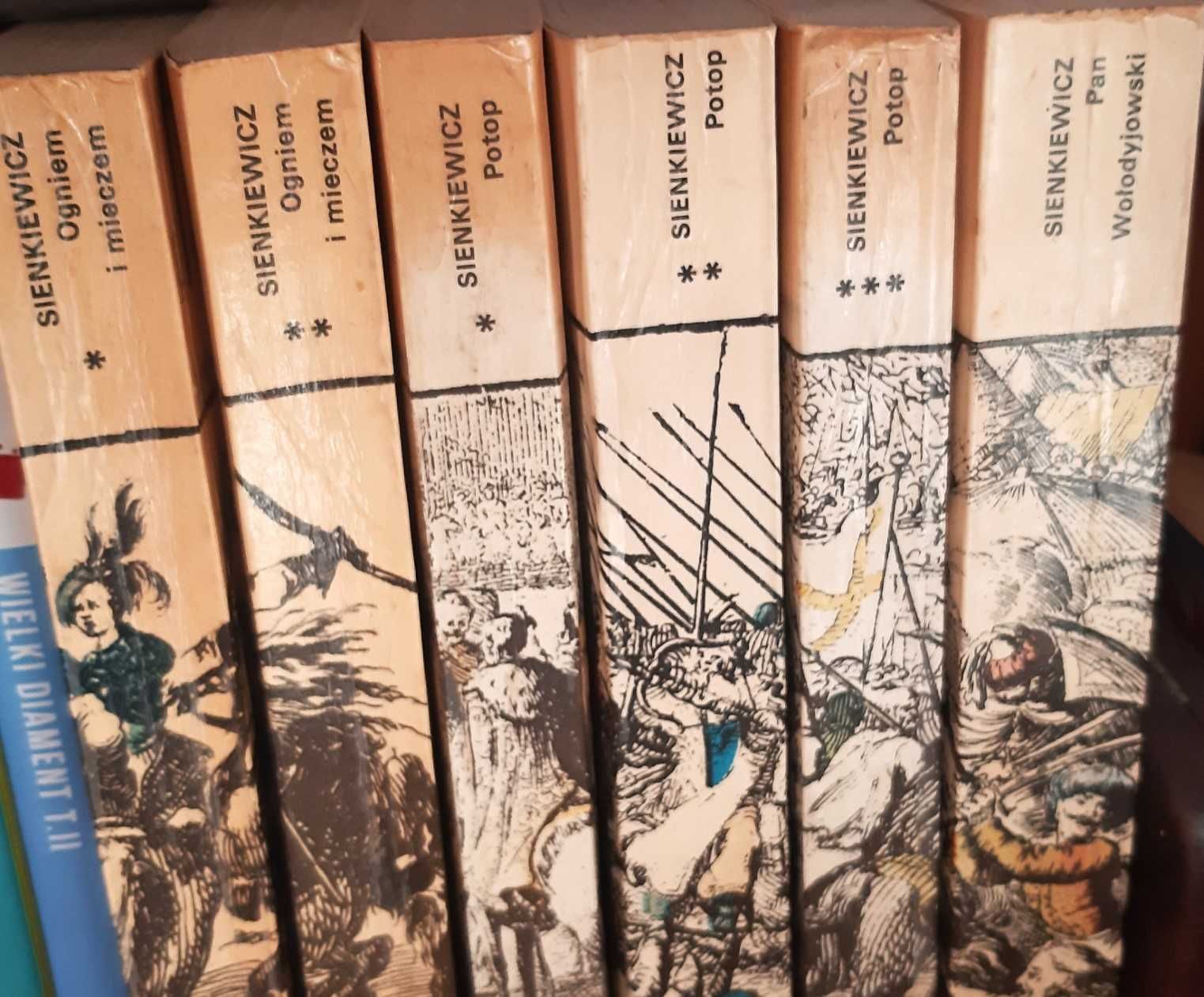 Trylogia - Sienkiewicz - komplet - wydanie z 1978 r.