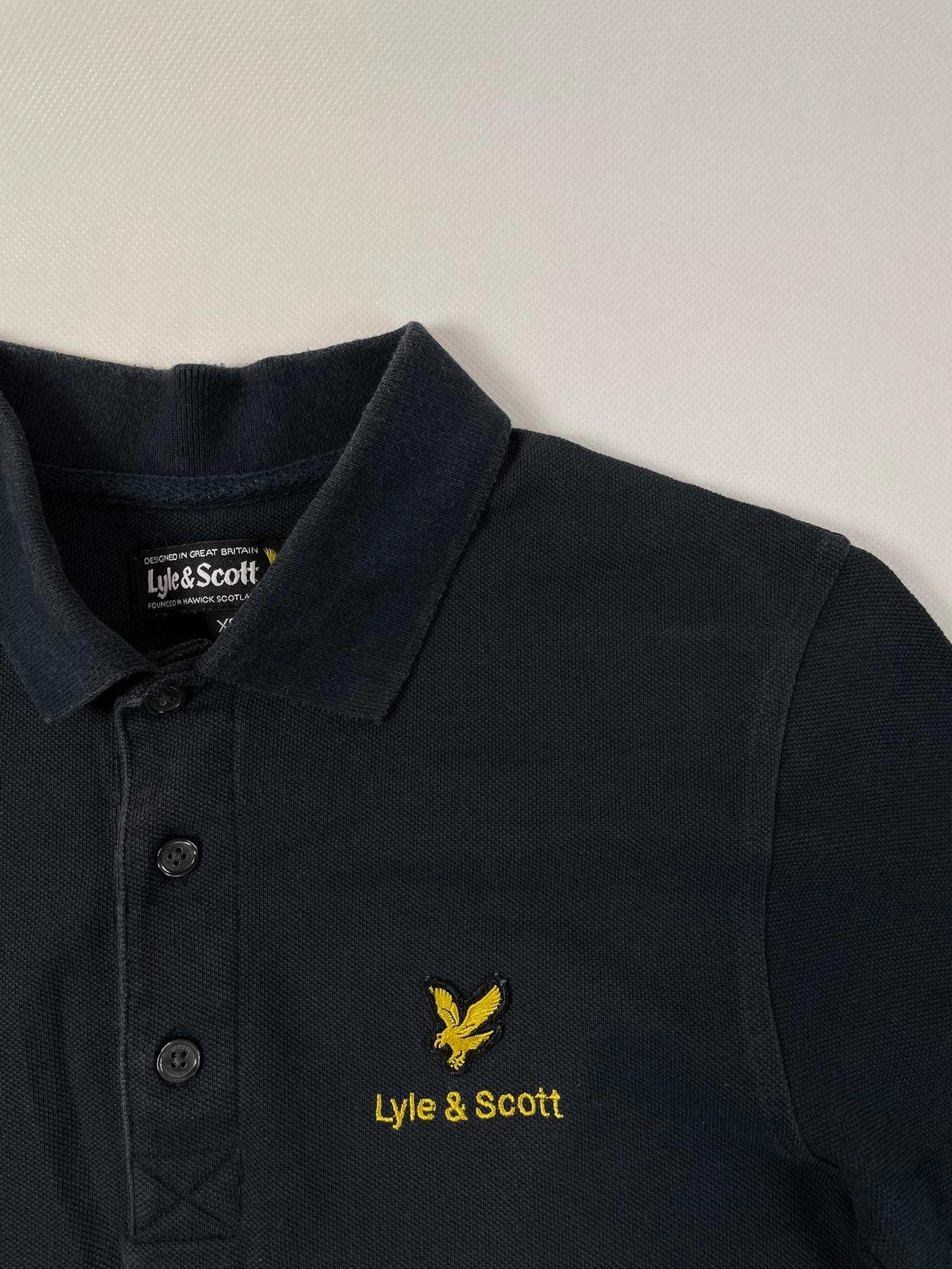 Koszulka Polo Lyle&Scott czarna XS