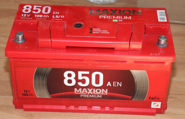 MAXION Premium 100Аh 850A R+ ціна за 1 аккумулятор є в наявності 2