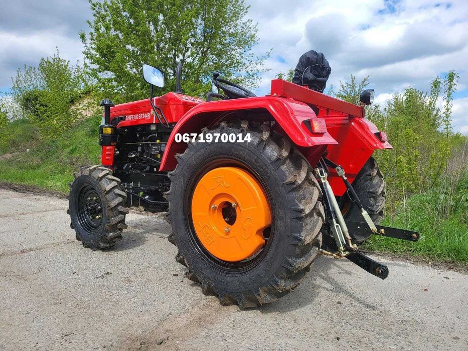 Трактор Shifeng SF-244 R колеса 6.00-16/9.5-24 радіатор зпереду Кредит