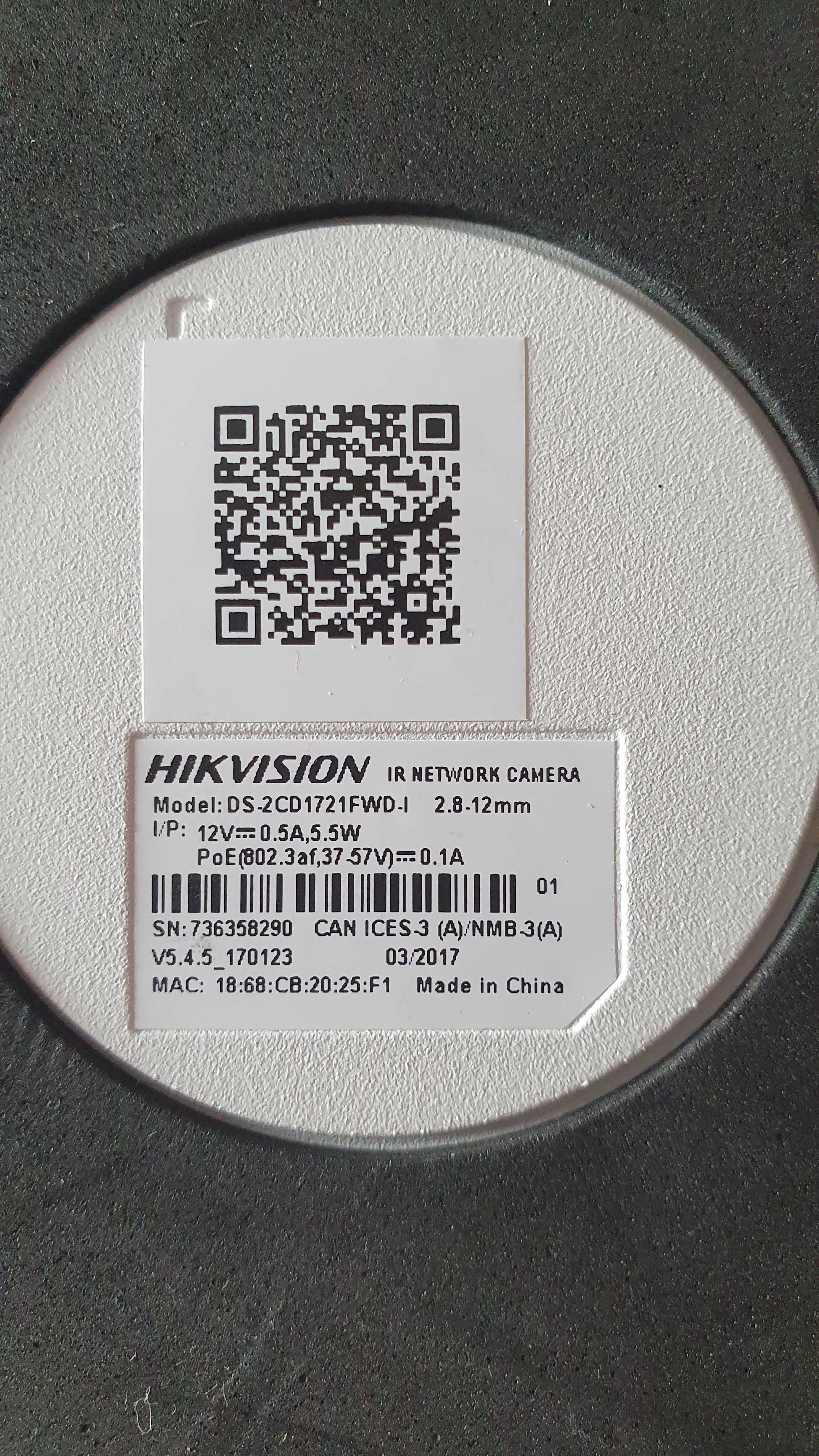 Wandaloodporna Kamera 2MP Hikvision DS-2CD1721FWD-I (2.8-12)