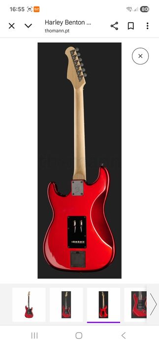 Harley Benton ST-JAMster nova, na caixa