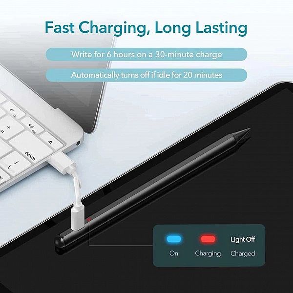 Rysik ESR Digital+ Magnetic Stylus Pen do iPada - czarny