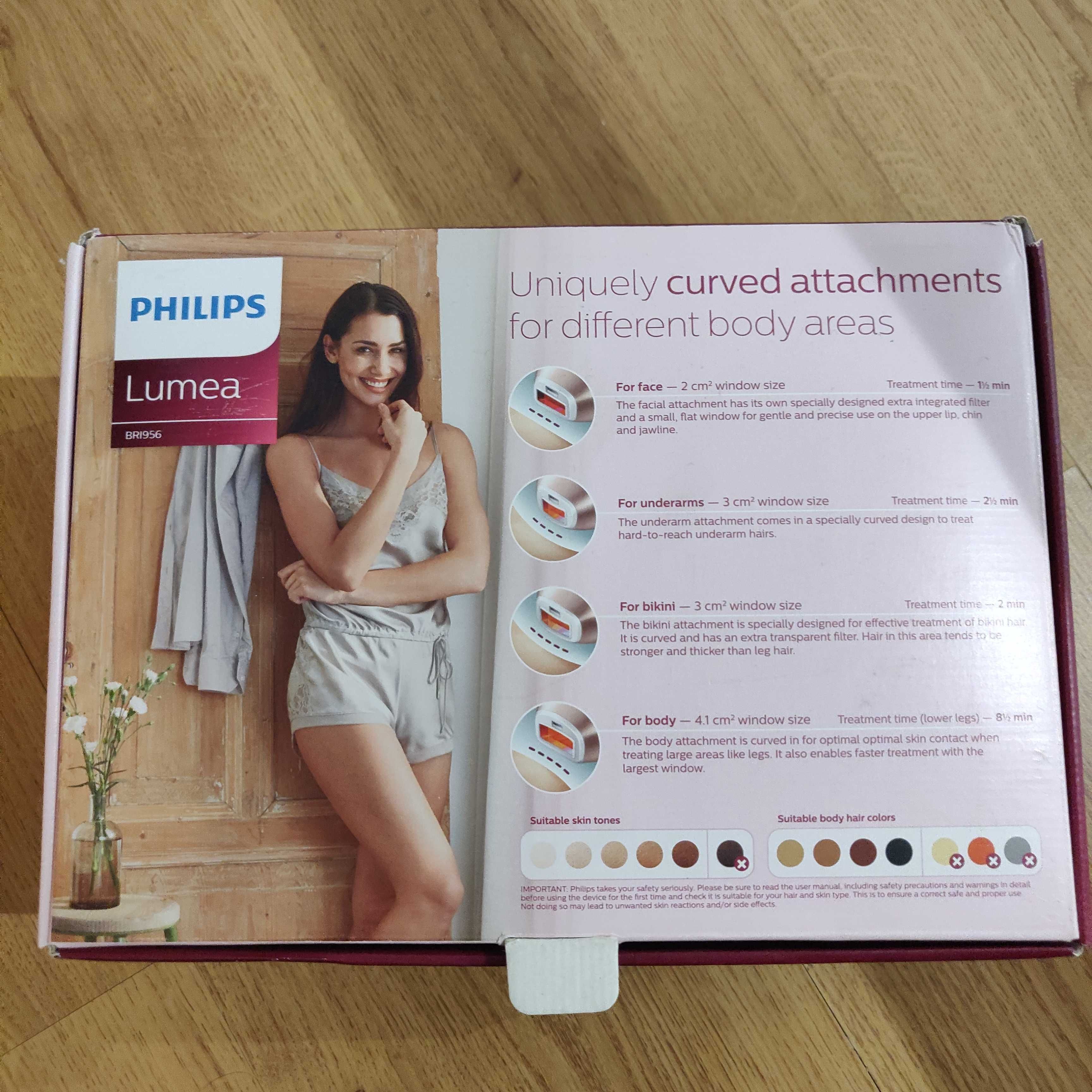 Depiladora Luz Pulsada Philips Lumea BRI956