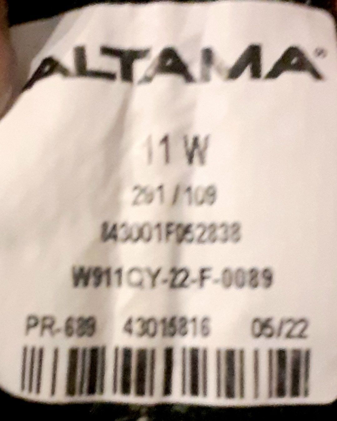 Buty wojskowe Altama Gore-tex rozm. 6R,11R,11W i 12W.