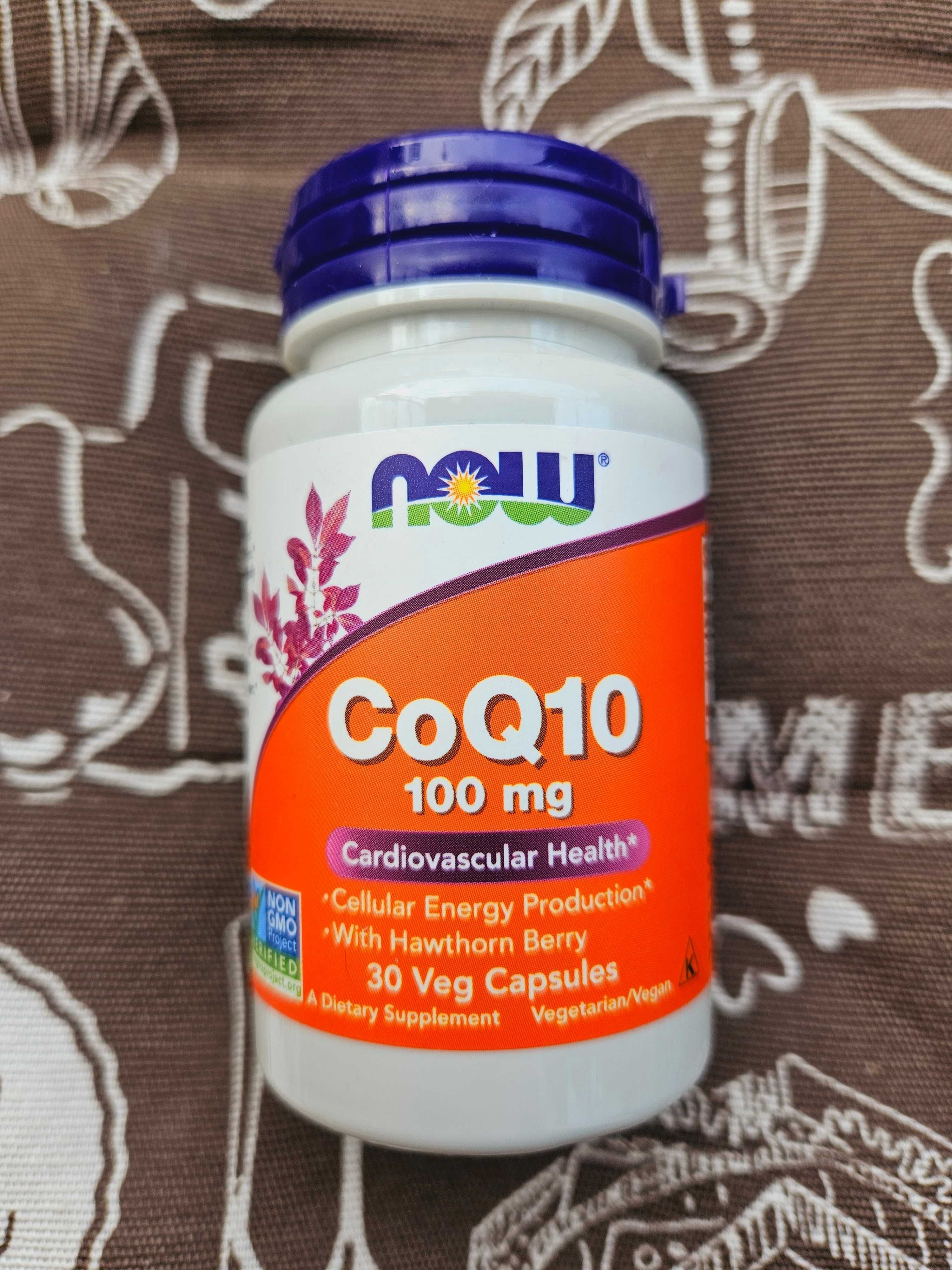 Coenzyme Q10 CoQ10 коэнзим коензим Now foods California PQQ Убіхінол