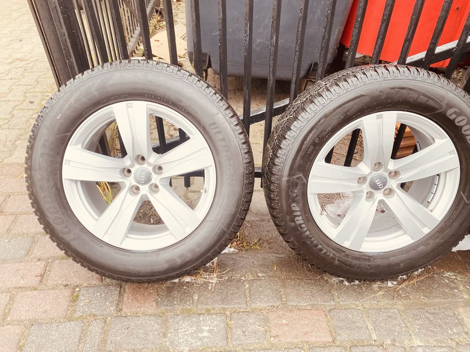 Alufelgi audi q5 18 oponami zimowymi 255/60r18