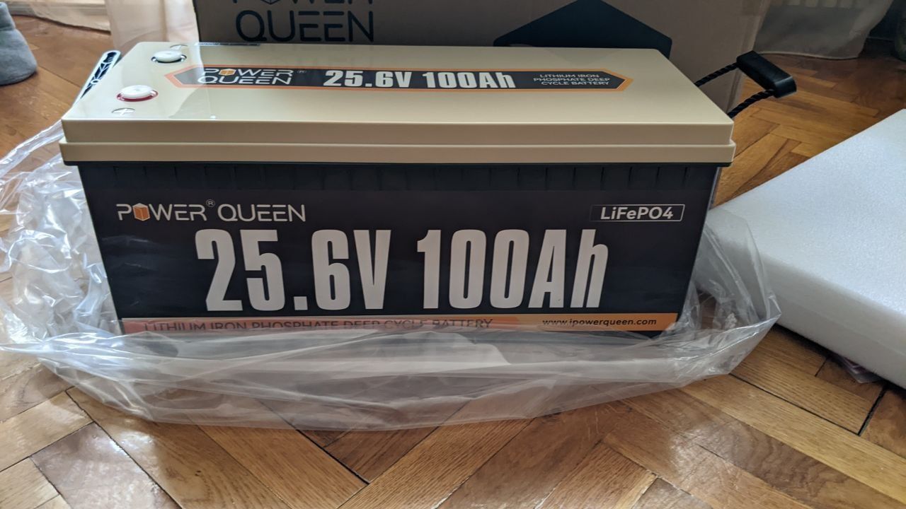 Акумулятор Power Queen 24v 100Ah літій залізо фосфартний lifepo4