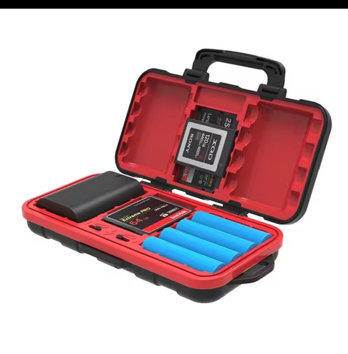 Desontial-duže pancerne etui na karty pamięci/baterie/akumulatory