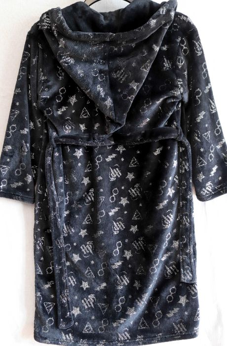 Домашній дитячий халат Гаррі Поттер мантія капюшон 134-140 Хогвартс